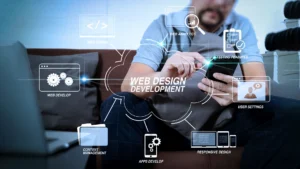 Professional web design and development for modern business websites.